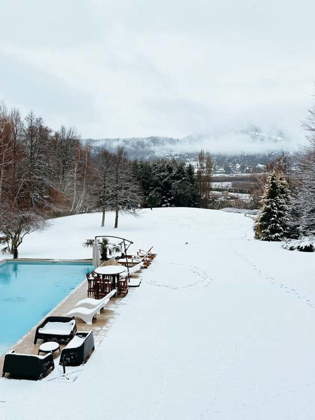 parque rotui luxury village en invierno