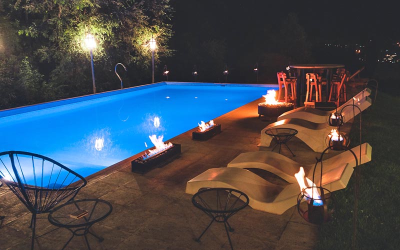 pileta resort de lujo rotui luxury village